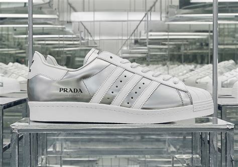 prada superstar adidas silver|Adidas x Prada resale.